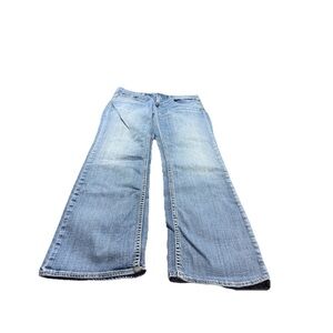 Bke Buckle Mens Light Wash Tyler Straight Leg Jeans! 36L 36x33